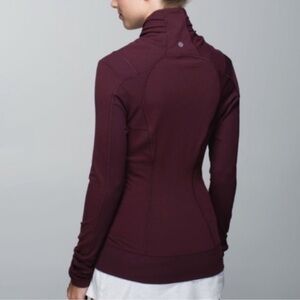 Lululemon Bhakti Yoga Jacket maroon